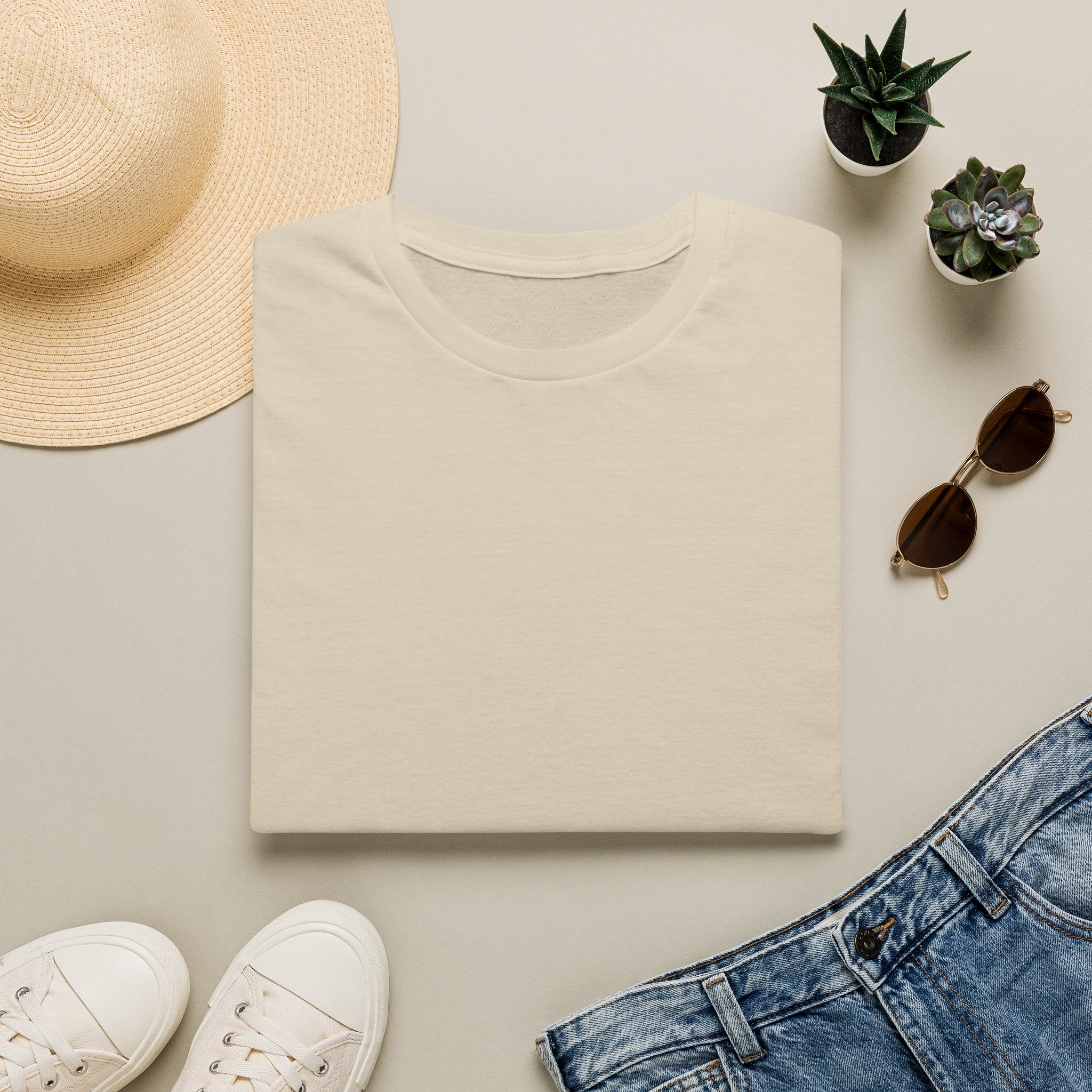 Minimalist, Günlük Kullanıma Uygun, Sade Tişört